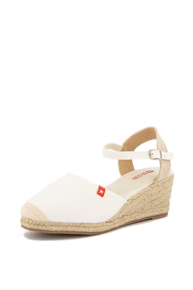 Big Star Espadrile cu talpa wedge si detaliu tesut Femei