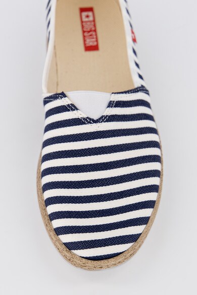 Big Star Espadrile slip-on cu imprimeu in dungi Femei