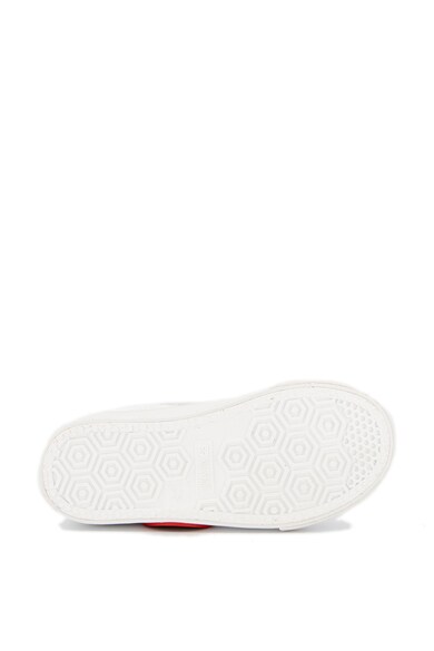 Big Star Pantofi sport de piele ecologica, cu aplicatie logo cauciucata Fete