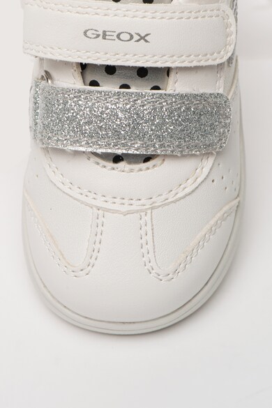 Geox Pantofi sport cu inchidere velcro si detalii stralucitoare DJ Rock Fete