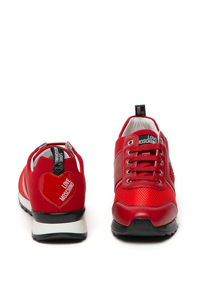 Love Moschino Pantofi sport cu aplicatii cu strasuri in forma de inima Femei