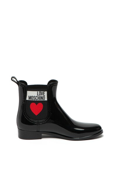 Love Moschino Cizme de ploaie cu logo Femei