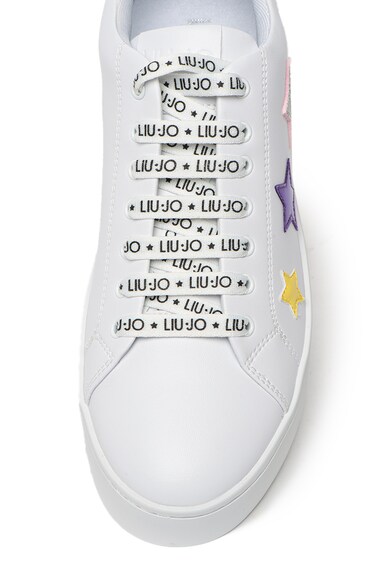 Liu Jo Pantofi sport din piele ecologica cu aplicatii cu stele Silvia Femei