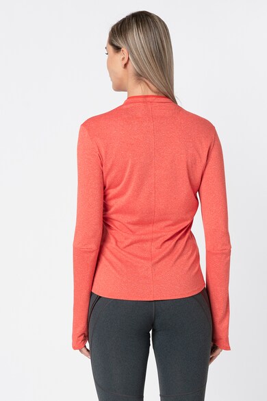 adidas Performance Bluza elastica, cu fermoar scurt, pentru alergare Femei