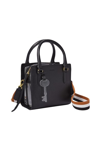 Fossil Geanta crossbody de piele, cu bareta lata Hope Femei