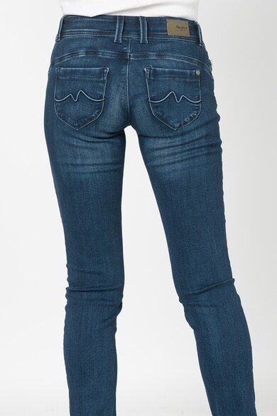 Pepe Jeans London Blugi slim fit cu talie medie New Brooke Femei