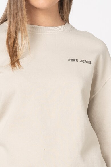 Pepe Jeans London Bluza sport cu decolteu la baza gatului Beatriz Femei