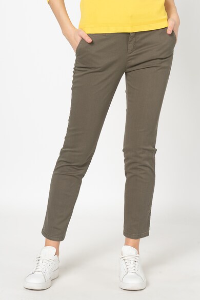 United Colors of Benetton Pantaloni chino crop slim fit Femei