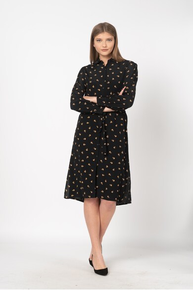 Pepe Jeans London Rochie tip camasa cu imprimeu floral Cata Femei