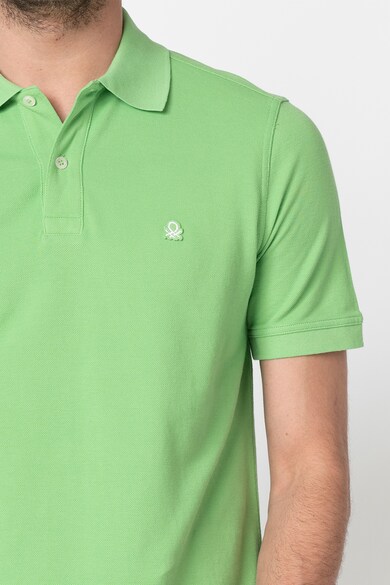 United Colors of Benetton Tricou polo cu logo brodat Barbati