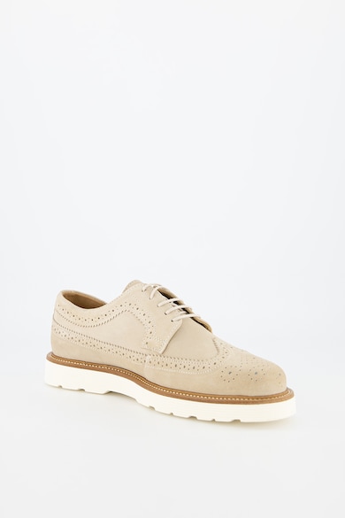 Gant Pantofi derby brogue de piele intoarsa Prepburg Barbati