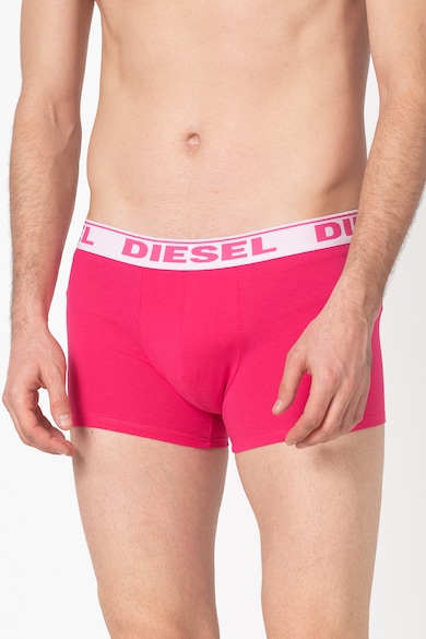 Diesel Boxeri cu banda logo elastica in talie Umbx-Shawn - 2 perechi Barbati