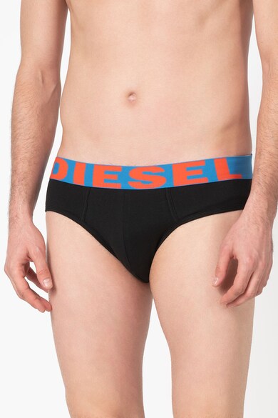 Diesel Set de chiloti cu banda logo in talie Andre - 3 piese Barbati