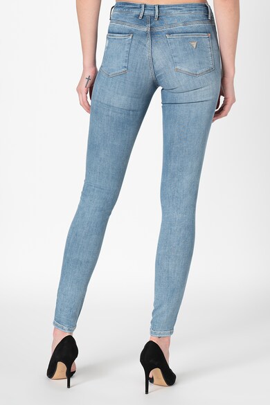 GUESS JEANS Blugi super skinny cu aspect deteriorat Femei