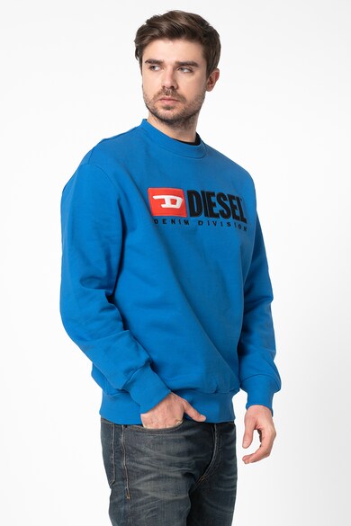 Diesel Bluza sport cu logo brodat S-Crew-Division Barbati