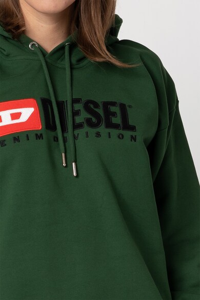 Diesel Hanorac cu imprimeu logo si maneci cazute F-Division Femei