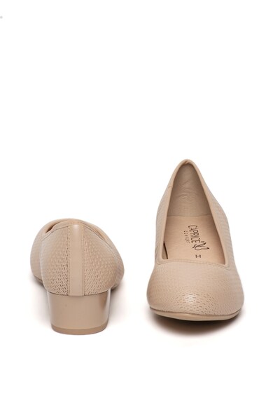Caprice Pantofi de piele cu aspect texturat Femei