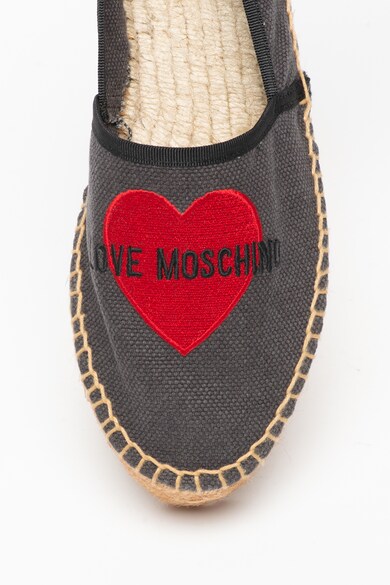 Love Moschino Espadrile slip-on cu detaliu logo Femei