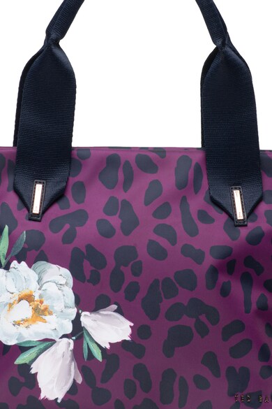 Ted Baker Geanta shopper mica, cu animal print Shelbby Femei