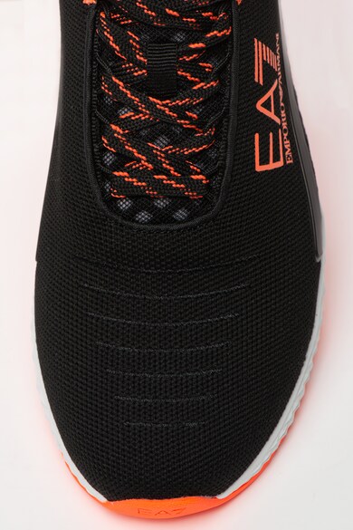 EA7 Pantofi sport cu insertii de piele ecologica si plasa Barbati