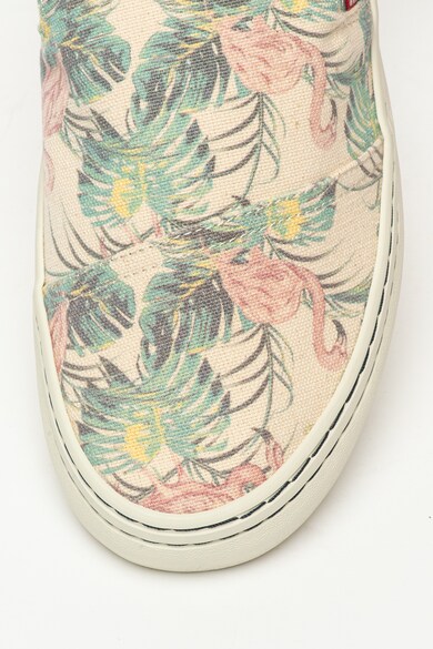 Levi's Pantofi sport slip-on cu imprimeu tropical Sherwood Barbati