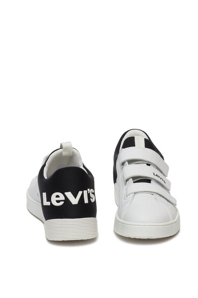 Levi's Pantofi sport de piele ecologica, cu velcro Mullet Barbati