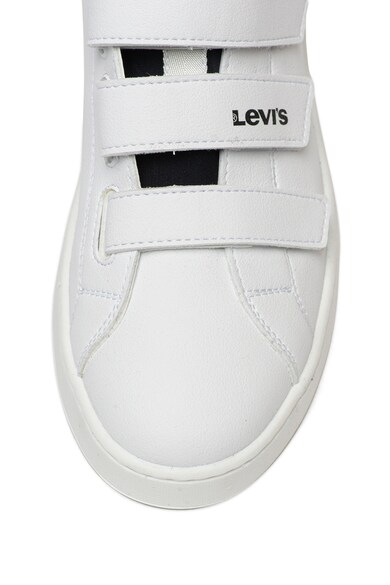 Levi's Pantofi sport de piele ecologica, cu velcro Mullet Barbati