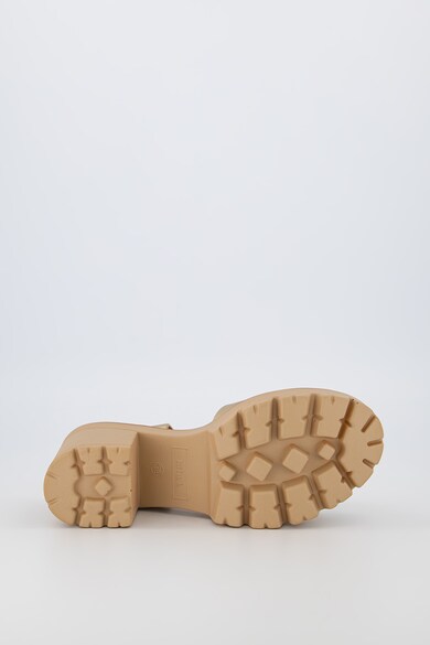 MTNG Sandale de piele ecologica cu talpa masiva Femei
