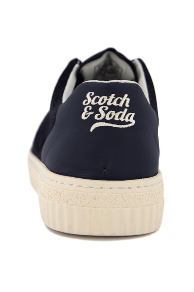 Scotch & Soda Pantofi sport din piele intoarsa cu garnituri din material textil Brilliant Barbati