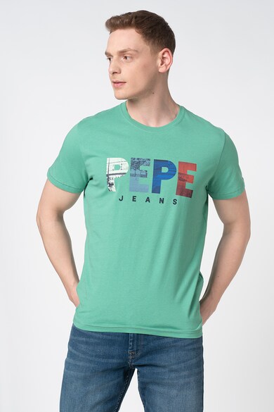 Pepe Jeans London Tricou cu imprimeu logo Edison Barbati