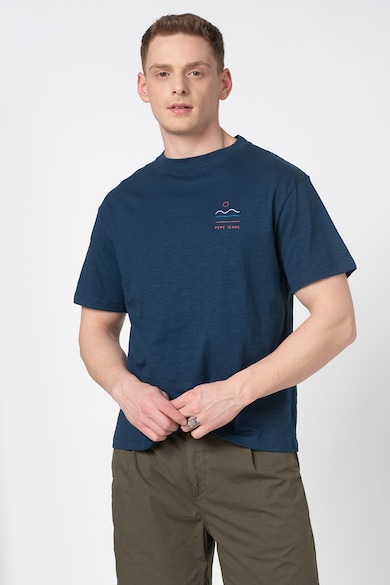 Pepe Jeans London Tricou lejer cu broderie Seward Barbati