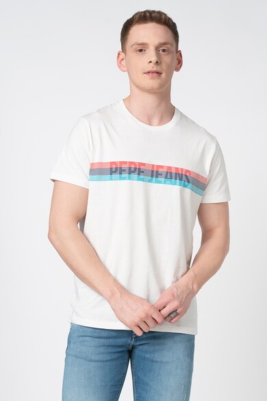 Pepe Jeans London Tricou regular fit cu imprimeu logo Marke Barbati