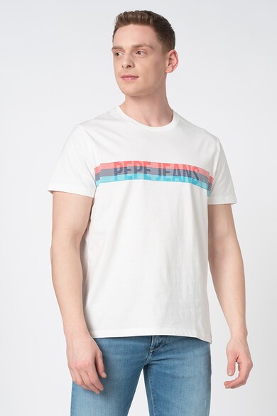Pepe Jeans London Tricou regular fit cu imprimeu logo Marke Barbati