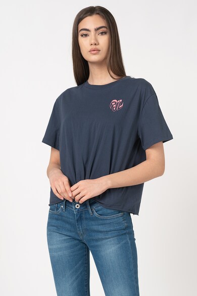 Pepe Jeans London Tricou crop Fleur Femei