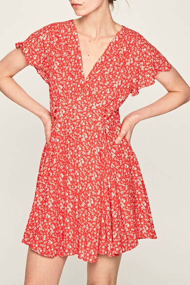 Pepe Jeans London Rochie din viscoza cu model floral Femei