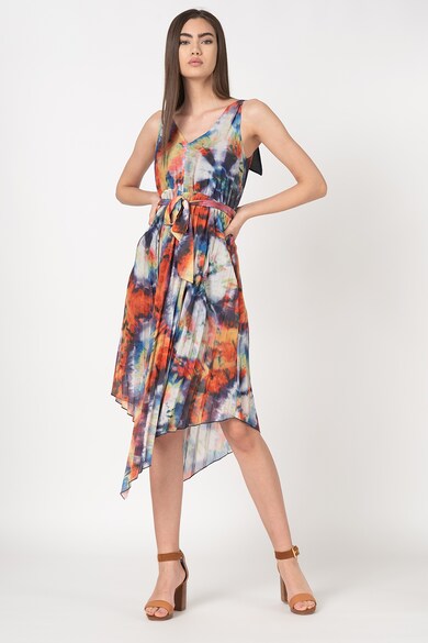 Pepe Jeans London Rochie midi cu imprimeu abstract Johana Femei