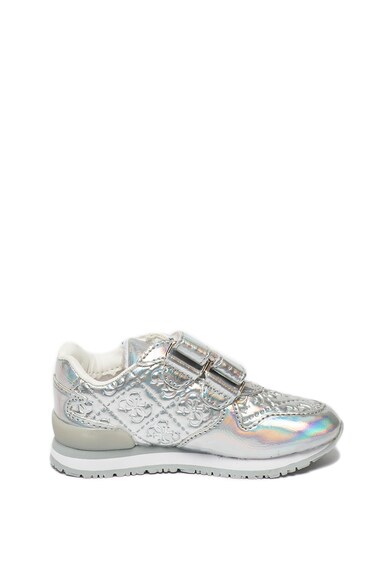 GUESS Pantofi sport de piele ecologica cu aspect holografic Fete