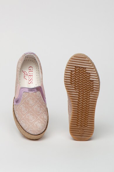 GUESS Pantofi slip-on cu model logo Fete