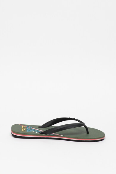 Pepe Jeans London Papuci flip-flop cu detaliu logo Whale Archive Barbati