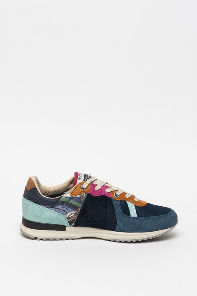 Pepe Jeans London Pantofi sport cu model colorblock si garnituri de piele intoarsa Tinker Pro Barbati