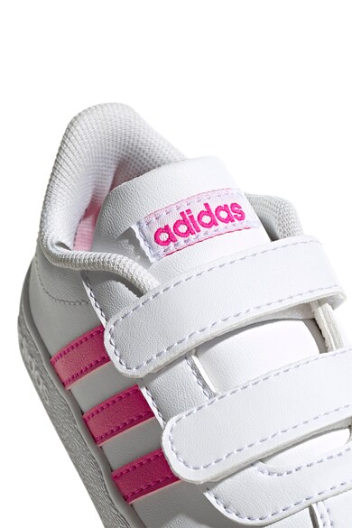 adidas Performance Pantofi sport de piele ecologica VL Court 2.0 Fete