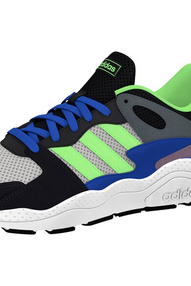 adidas Performance Pantofi sport cu insertii din piele intoarsa Crazy Chaos Barbati