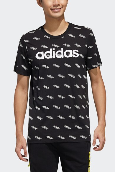 adidas Performance Tricou regular fit cu model logo Favourites Barbati