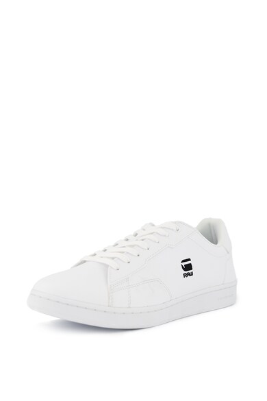 G-Star RAW Pantofi sport de piele ecologica, cu logo brodat Barbati