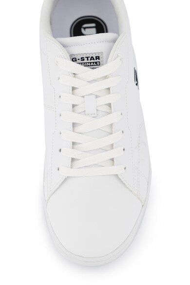 G-Star RAW Pantofi sport de piele ecologica, cu logo brodat Barbati