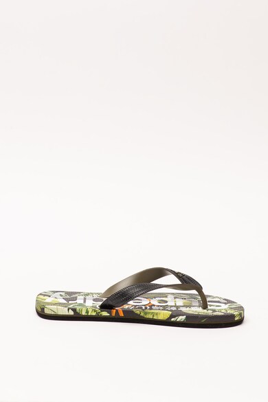 SUPERDRY Papuci flip-flop cu imprimeu tropical Scuba Barbati