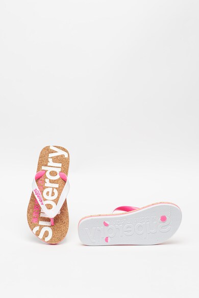 SUPERDRY Flip-flop papucs parafa talpbetéttel női