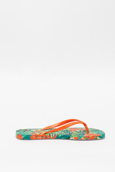 SUPERDRY Papuci flip-flop cu imprimeu Super Sleek Femei