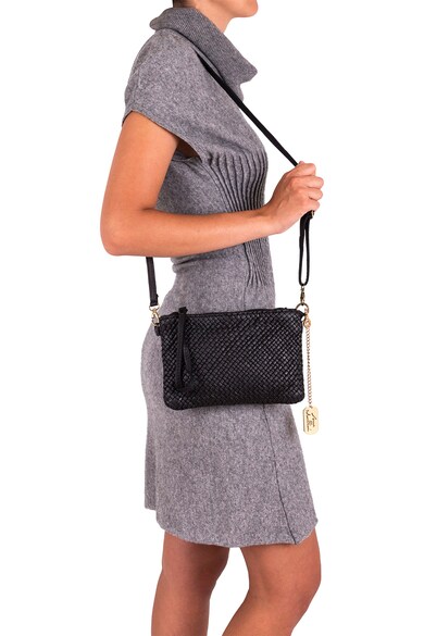 Anna Morellini Geanta crossbody cu aspect impletit Laura Femei