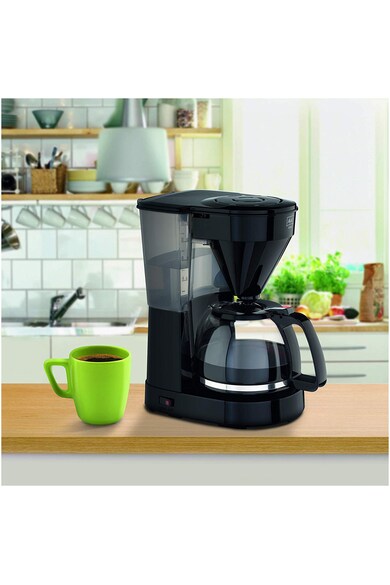 Melitta Cafetiera ® EASY II, 1000W, 1L, Cana sticla, Anti-picurare, Negru Femei